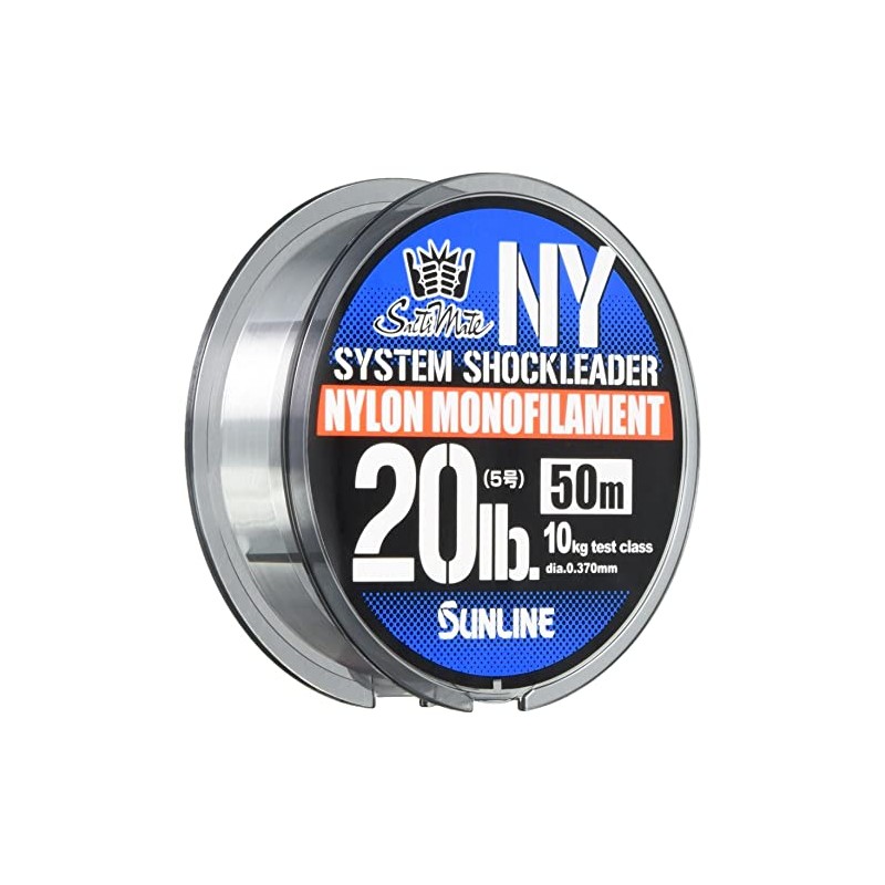 SUNLINE Harris Saltimate System Shock Leader NY 20lb 5