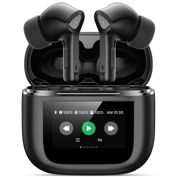 TWOSKY Wireless Earbuds Bluetooth 5.3 Headphones 50H Playtime Deep Bass