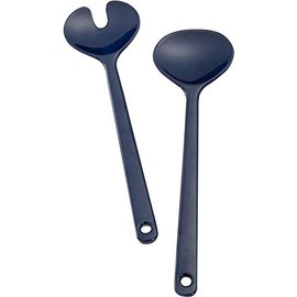 BRUNNER 0830039N.C8C Set Posate per Insalata Melamina, Design Blu Cosmic