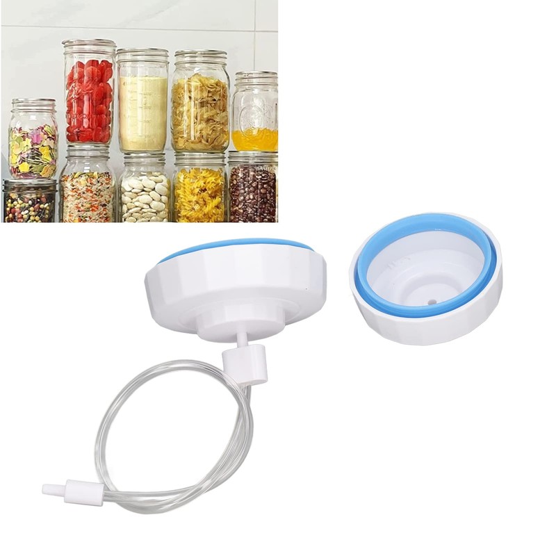 Atyhao Mason Jar Sealer Manual Vacuum Sealing Kit with Hose