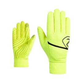 Ziener Men's Ivano Touch Leisure / Functional / Outdoor Gloves | Touch Over Mitten Poison Yellow 9.5