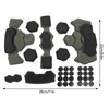 Helmet Padding Kit Memory Foam Pad Protective Mat Universal Motorcycle