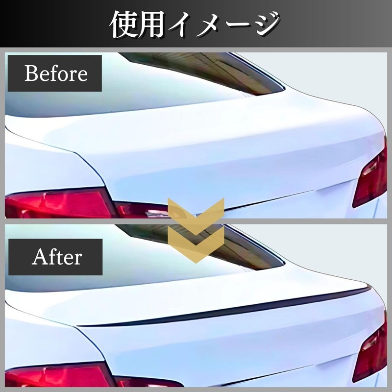 CHASO Rear Spoiler, Hood Spoiler, Universal Rear Spoiler, Car, Light