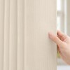 BTTN Cream Arch Textured Waterproof Fabric Shower Curtain Set, 72x72,