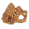Fish Tank Gold Mountain Simulation Resin Aquarium Treasure Mountain Hideouts