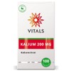 Vitals - Potassium, 200mg Potassium Citrate 100 Capsules, Ionic Shape,