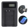 SEIVI Camera Battery Single Charger with LCD Display USB Intelligent