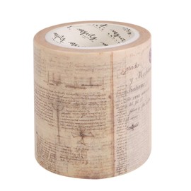 MILISTEN 1 Pc Cinta De Papel Diy De Bolsillo Presente Pegatinas Cinta Washi Para Envolver Papel Cinta De Papel Para Álbumes De Recortes Cintas Washi Artesanales Niño Ancho Papel Floral