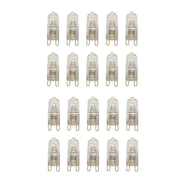Vstar® G9 Halogen Bulb, 40-Watt 120-Volt Base G9 Halogen Bulb