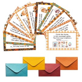 wenhihsiy Thanksgiving Scavenger Hunt Games, Fall Holiday Treasure Hunt Clues Game Cards, Thanksgiving Party Games for Family Friend Groups, Fall Theme Party Decorations Supplies Favors，05