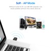 1300Mbps USB 3.0 Wireless WiFi Adapter for PC, USB Wi-Fi