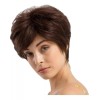generic Peluca De Corte Pixie De Pelo Corto Natural De