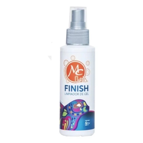 Mc Nails Finish Limpiador De Gel Mc Nails 4onz