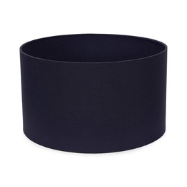 MiniSun | Medium Modern Navy Blue Fabric Drum Light Shade | Lamp Shades, Home Décor & Improvement Essential