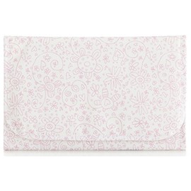 Changing mat Laminated PU Tuscany White and Bordeaux