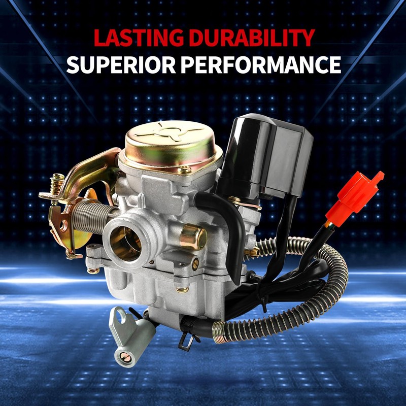 GY6 50cc Carburetor Compatible with 49CC 4-Stroke Scooter ATV Go