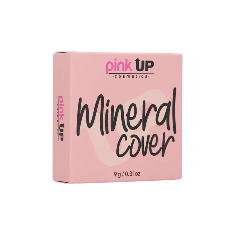 Maquillaje En Polvo Mate Aterciopelado Mineral Cover Pink Up