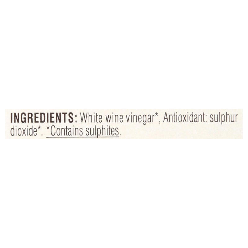 Filippo Berio Italian White Wine Vinegar, 16.9 Ounce Glass Bottle,