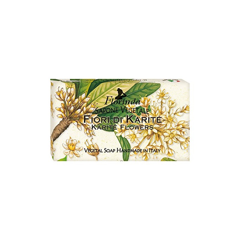 Florinda Floral Air Karite Flowers Vegetal Soap Bar 100 G