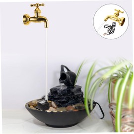 FUNOMOCYA 1 Set Water Tap Fountain Floating Faucet Fountain Courtyard Tap Flow Device Ornament Fountain for Home
