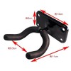 Wall Mounted Guitar Hanger Set (4 Piece)