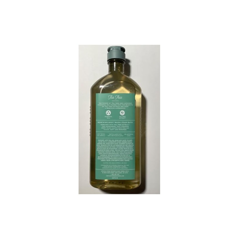 Aromatherapy Herbal TEA TREE + LAVENDER Bath Body Wash 10