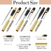 Colarr 12 Pack Woodturning Pen Kit Twist Ballpoint Pen Kit