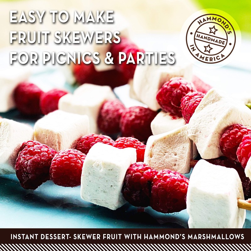 Hammond’s Candies Gourmet Marshmallows – Vanilla Bean | Great for