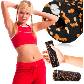 FIZYO Mini rodillo para fascia de 15 cm  Rodillo de espuma EPP para masaje de puntos gatillo para espalda, cuello y piernas, compacto para fitness,