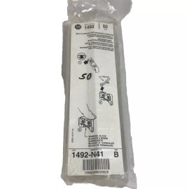Allen-Bradley 1 Pack of 50 Allen Bradley 1492-N41 Marking Cover For Terminal Blocks