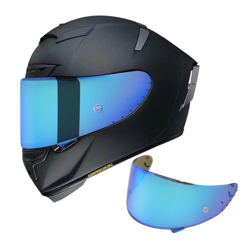 JQF Gear Motorcycle Helmet Visor for X-Fourteen X-Spirit III, RF-1200