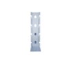 Electro Zinc Plated Wire Mesh Cable Tray Bracket, Silver Steel,