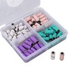 60pcs Nail Art Sanding Caps Dead Skin Removal Manicure Grinding
