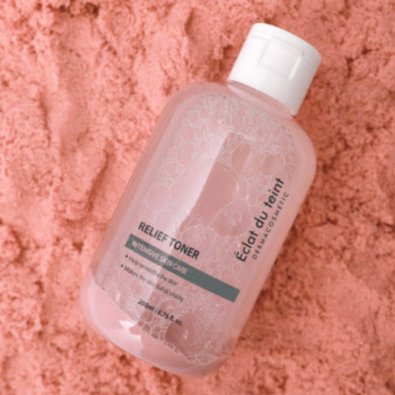 Eclat Dutin Relief Toner 200ml Soothes sensitive troubles / 에끌라뒤땅