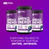 OPTIMUM NUTRITION Amino Energy Powder, Concord Grape, 270g, 30 Servings
