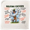 personalised4u Golf Excuses Microfibre Cleaning Cloth – Perfect for cleaning