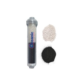 Oceanic Dual Post Carbon (GAC) & pH Alkaline Water Filter Cartridge for RO Systems