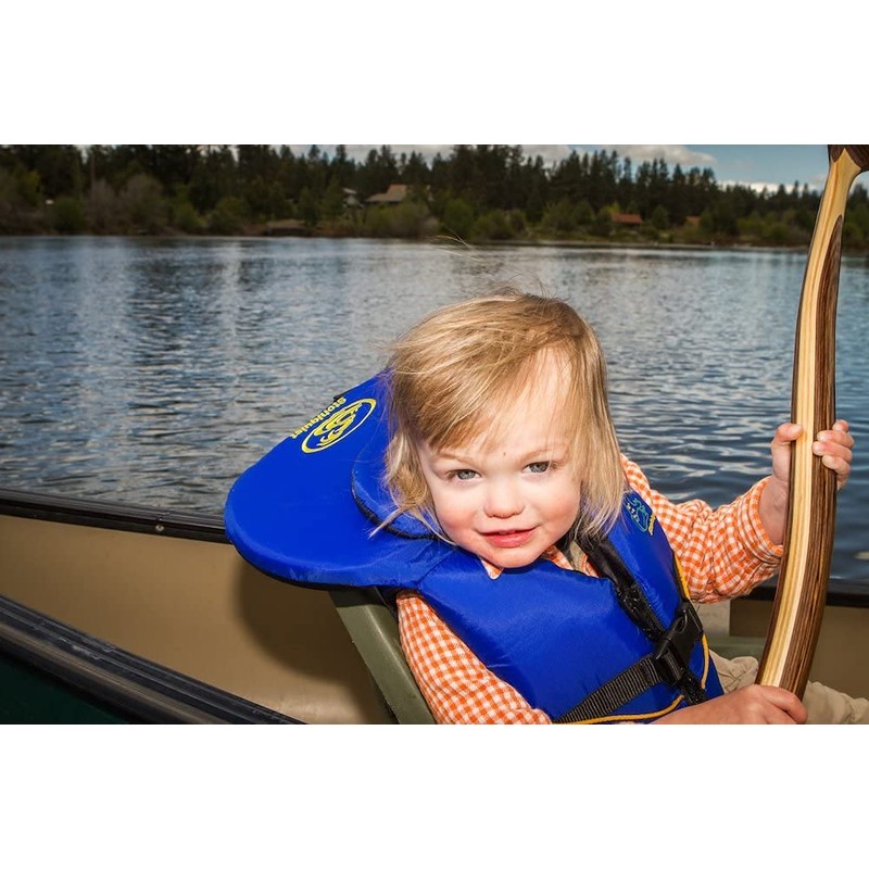 Stohlquist Child PFD Life Jacket - Blue + Black, 30-50