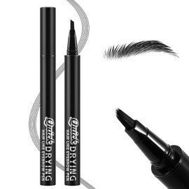 Apooliy Waterproof Eyebrow Pen，Long Lasting Eyebrow Pencil，Creates Hair-Like, Natural-Looking, 3D Eyebrows,Eye Brow Makeup Pen for Women