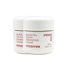 Innisfree 1+1 이니스프리 블랙티 유스 인핸싱 크림 50ml 1+1 Innisfree Black Tea Youth Enhancing Cream 50ml