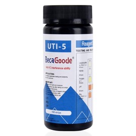 BecaGoode Rapid Urine Test Strips 5 Parameters, UTI Test Strips/Urinary Tract Infection Test Strips- 100 Count