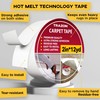 Carpet Tape Double Sided - Rug Tape Grippers for Hardwood