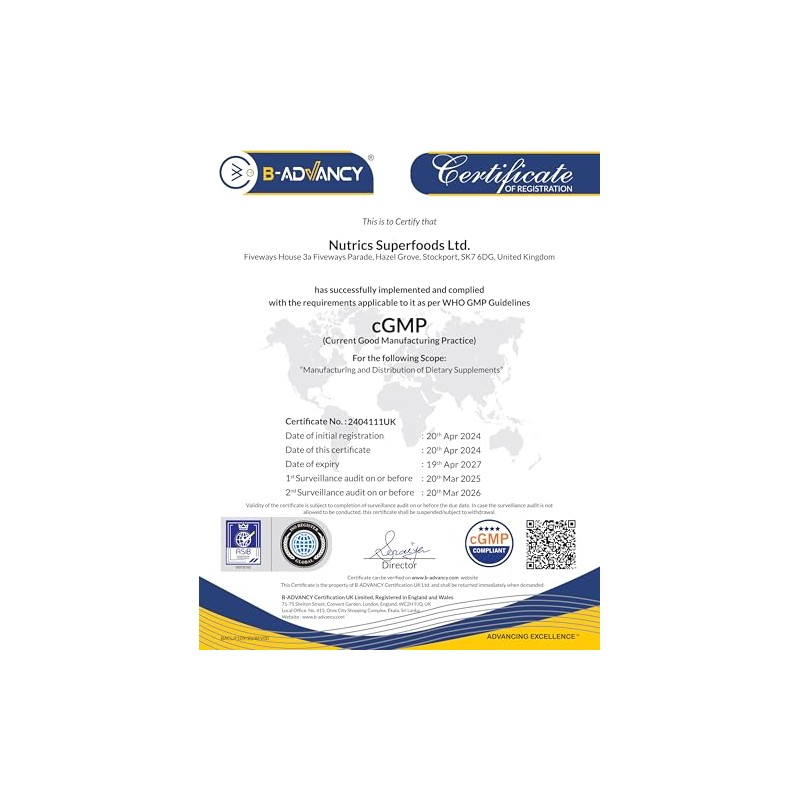 Potassium Chloride 100g 100% Pure - Free from Fillers Binders