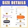 Glarks 574Pcs Hair Extension Tools Kit Including 4 Colors Micro