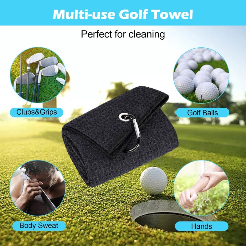 HUIJUTCHEN Golf Club Cleaning Kit,Golf Accessories,Golf Cleaning Kit with Golf