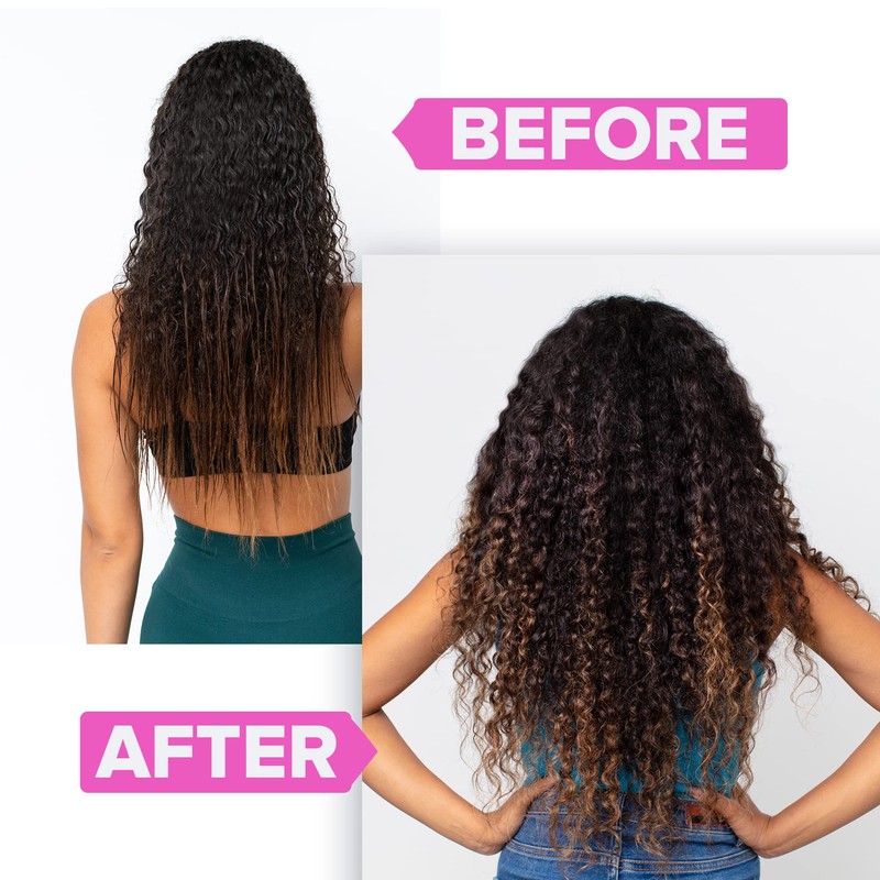 KALIVE Curl Gel 16 oz for Curly Hair, Defines All