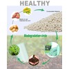 75 Counts AYOTEE Mini Garbage Bags, 1.2 Gallon Small Compostable