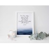 Crafty Cow Design John 14 27 Bible Verse Print, Peace