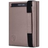 VON HEESEN Slim Wallet with RFID Protection - Mini Wallet