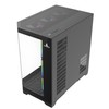 PC Gaming ATX Case Iceberg Crystal Edge Full Panoramic View